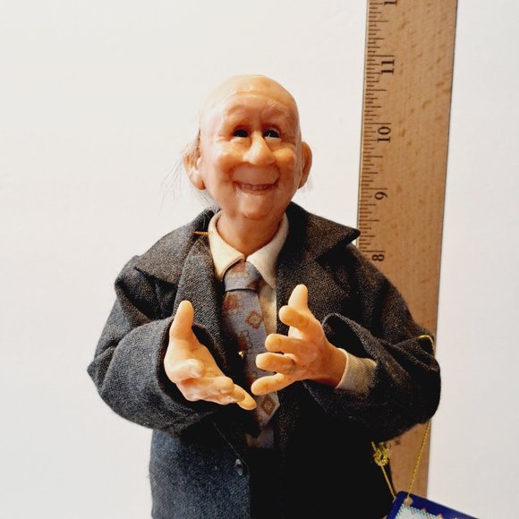 Vintage Richard Simmons Nana's Family Uncle Jake Doll In Suit 11" Figure - Picture 2 of 9